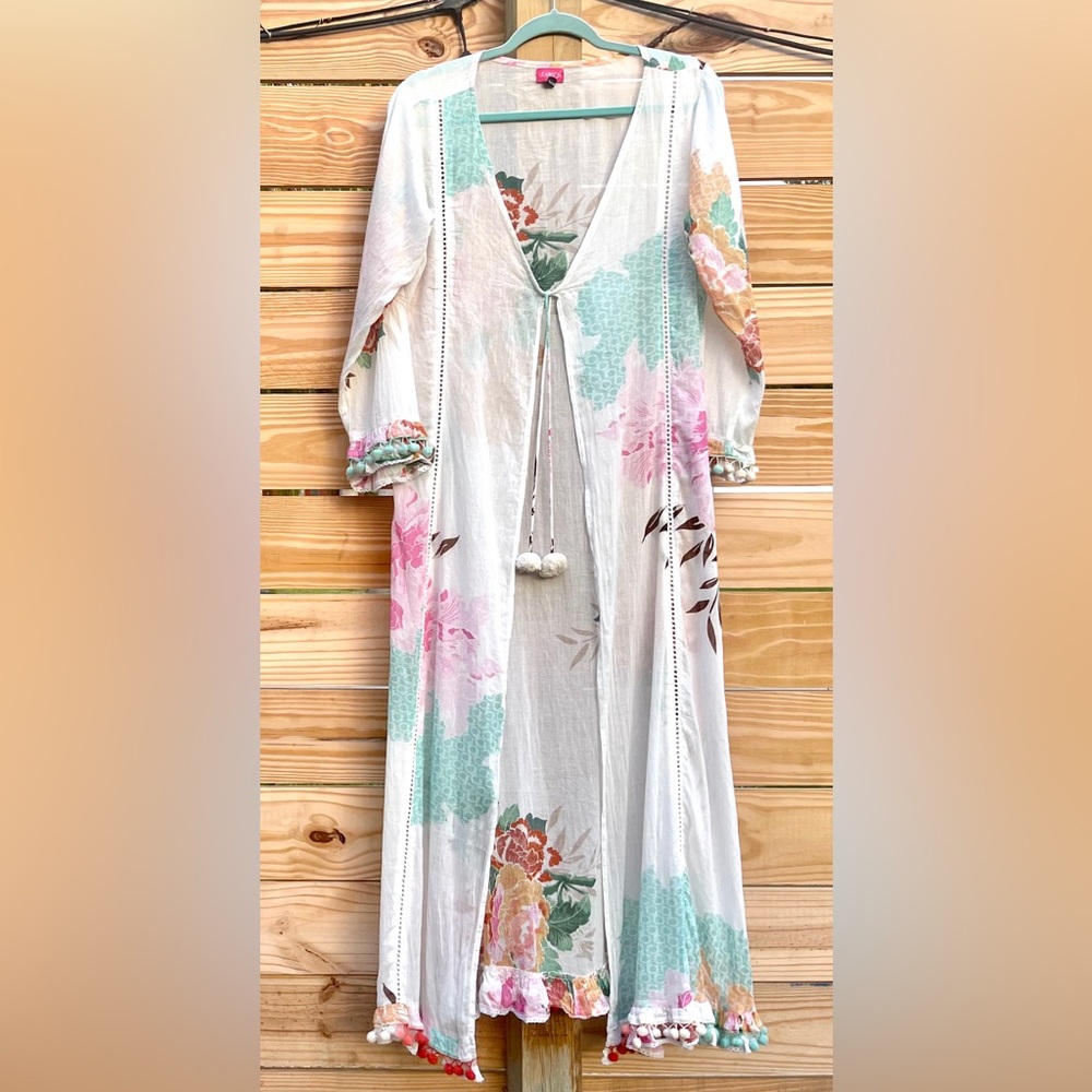 Boho Floral Robe - Picture 4 of 5